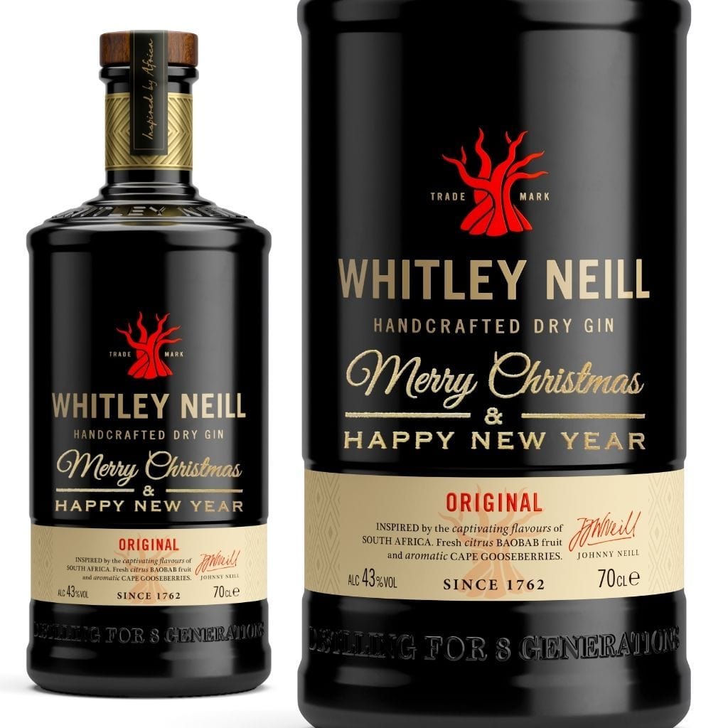 Christmas Edition Whitley Neill Handcrafted Gin 43% 700ml
