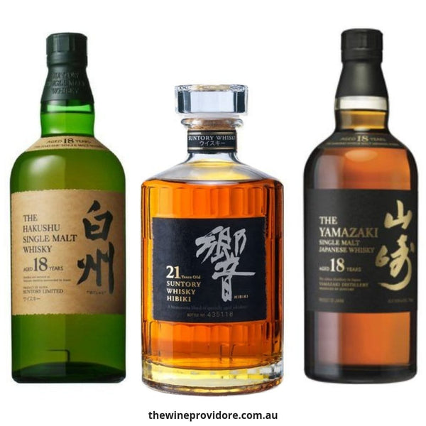 Hibiki 21年 & Hakushu 18年 & Yamazaki 18年 Hibiki 21 Yr Old | Hakushu 18 Yr Old | Yamazaki 18 Yr Old | Highly