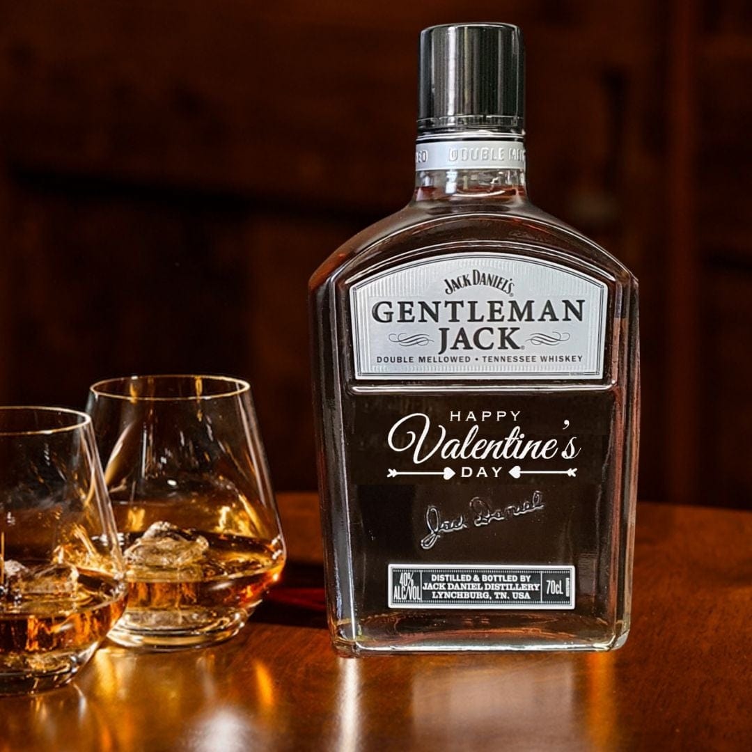 Valentine's Day Gentleman Jack 700ml 40% ABV