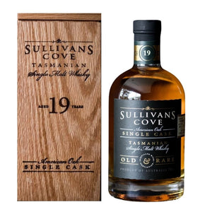 Sullivans Cove Old & Rare 19YO American Oak Single Cask HH0353 46.1% ABV