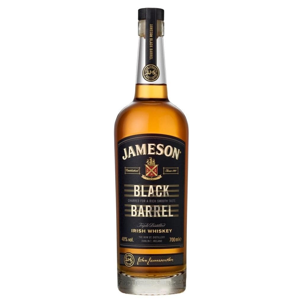 PERSONALISED JAMESON BLACK BARREL WHISKY 700ML