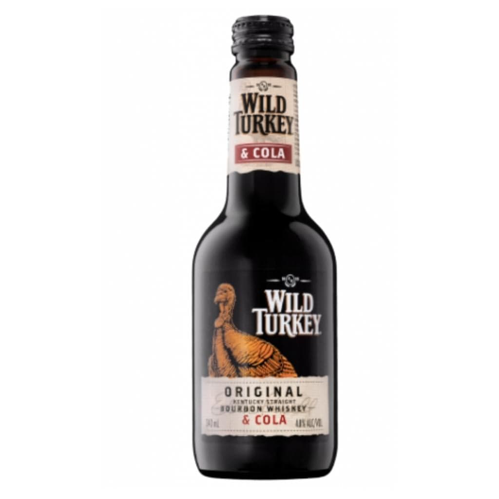 WILD TURKEY & COLA 330ML (4 PACK)