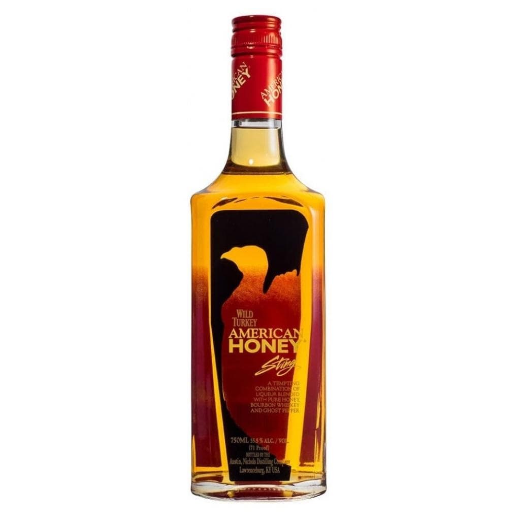 WILD TURKEY AMERICAN HONEY STING 750ML