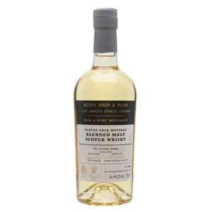PERSONALISED BERRY BROS & RUDD BB & R PEATED HIGHLAND BLENDED MALT SCOTCH WHISKY 44.2% 700ML