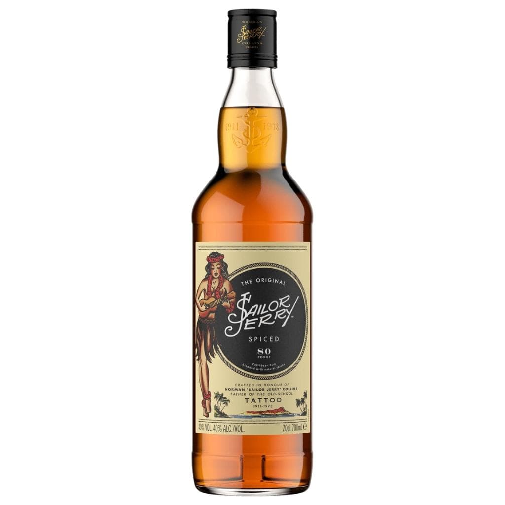 SAILOR JERRY SPICED CARIBBEAN RUM 40% 700ML