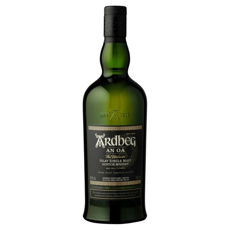 Personalised Ardberg AN OA Islay Single Malt Scotch Whisky 46.6% 700ML