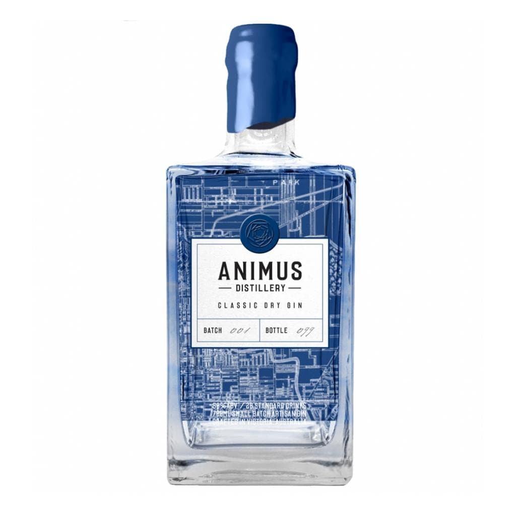 ANIMUS CLASSIC DRY GIN 50% 700ML