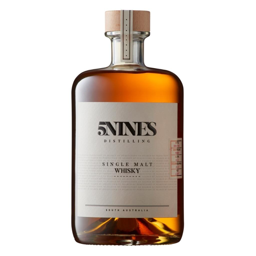 5 NINES SINGLE MALT WHISKY PEATED BATCH PB001 700ML