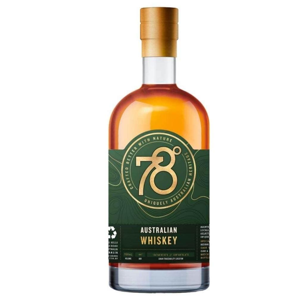 78 DEGREES AUSTRALIAN WHISKEY 700ML