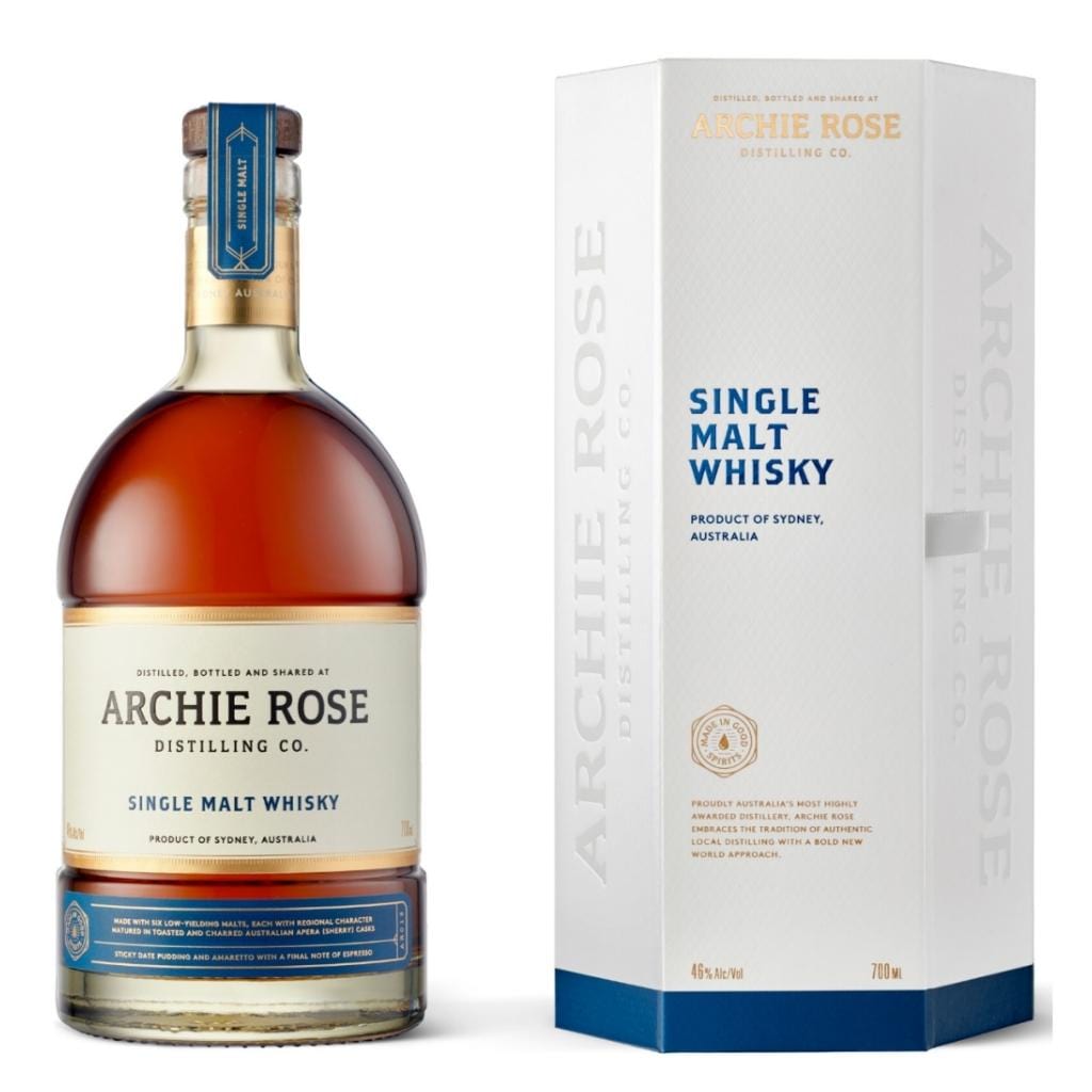 PERSONALISED ARCHIE ROSE SINGLE MALT WHISKY 700ML