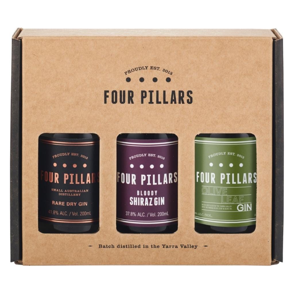 FOUR PILLARS GIFTPACK 3 X 200ML