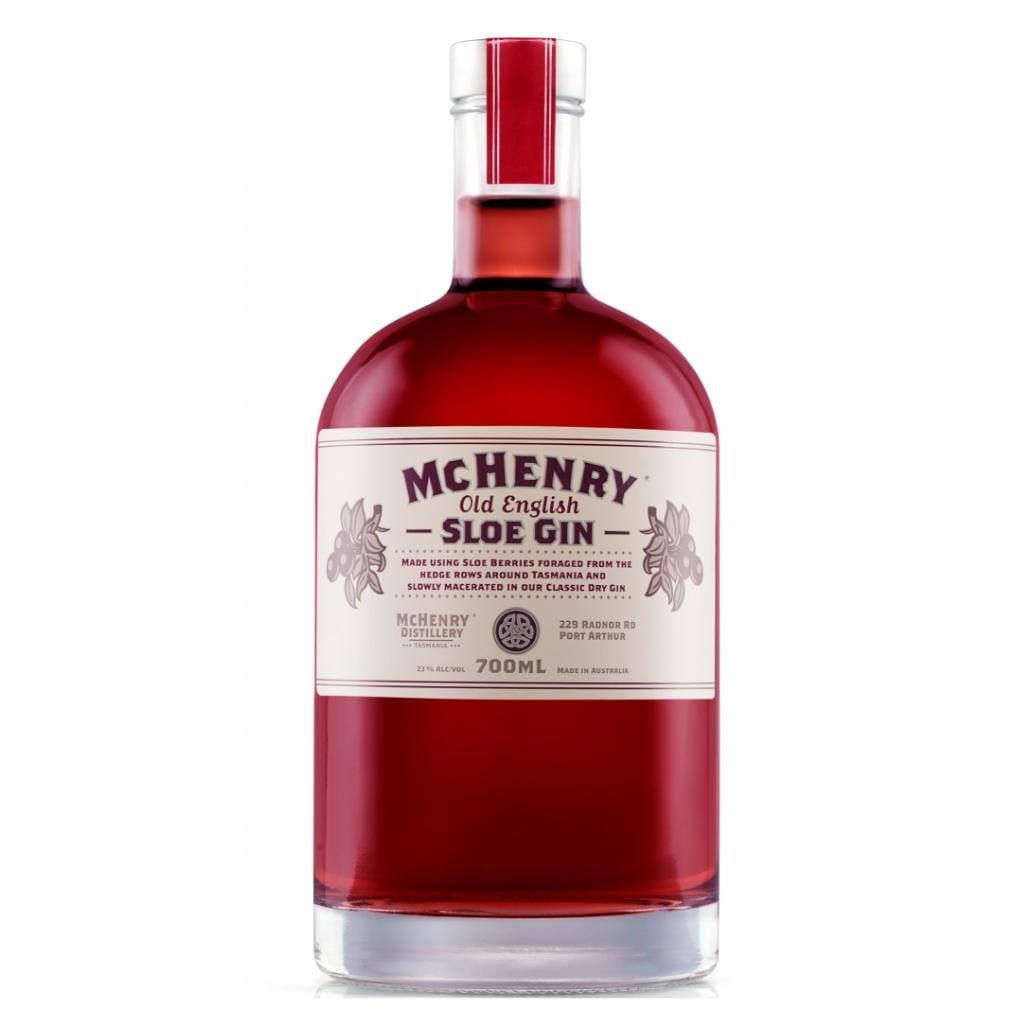 MCHENRY DISTILLERY OLD ENGLISH SLOE GIN 23% 700ML