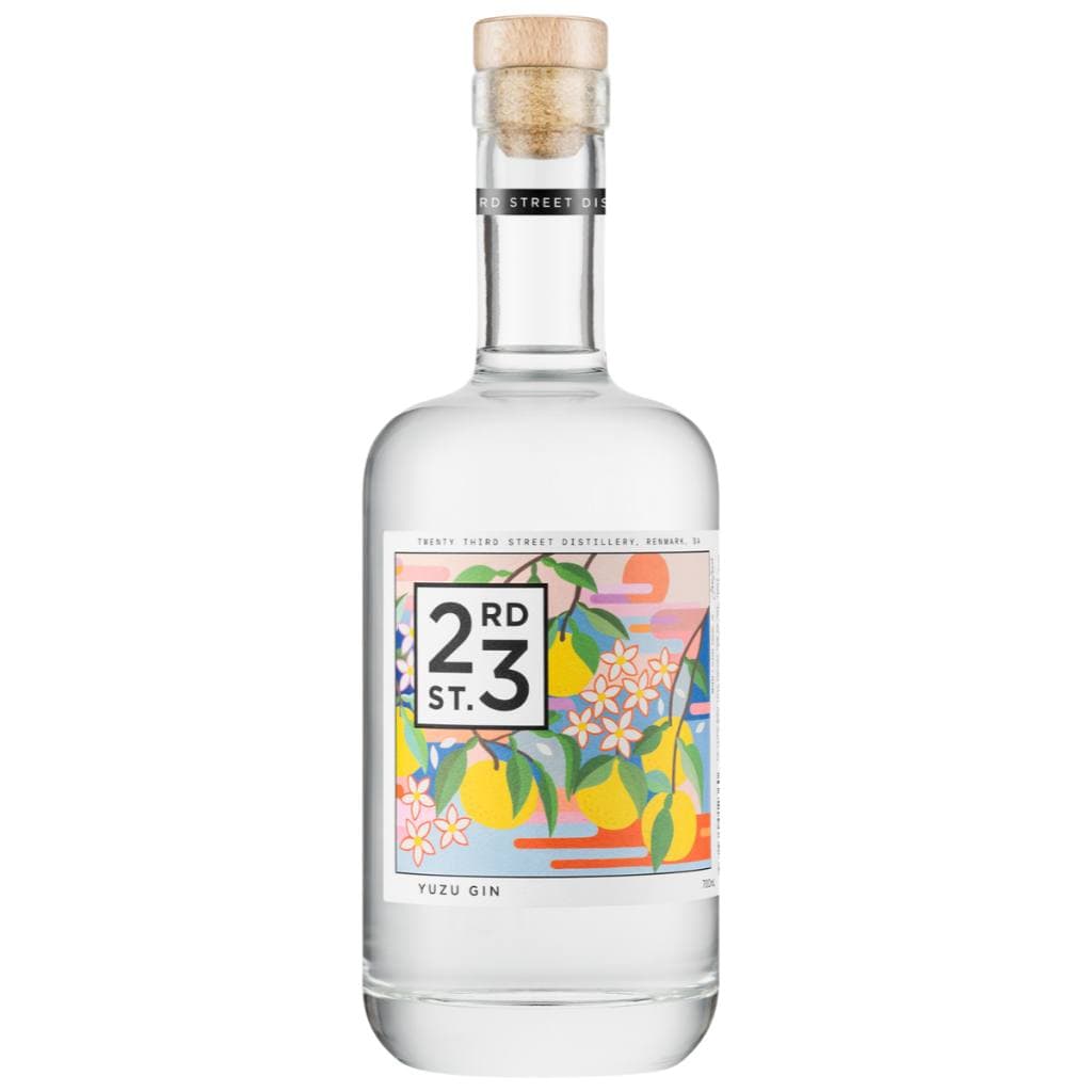 23RD STREET YUZU GIN 43% 700ML