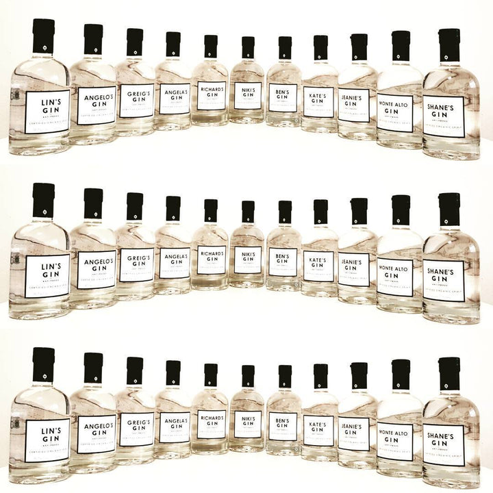 Personalised Antipodes Organic Gin - Vivid Lights Edition 45% ABV 700ml