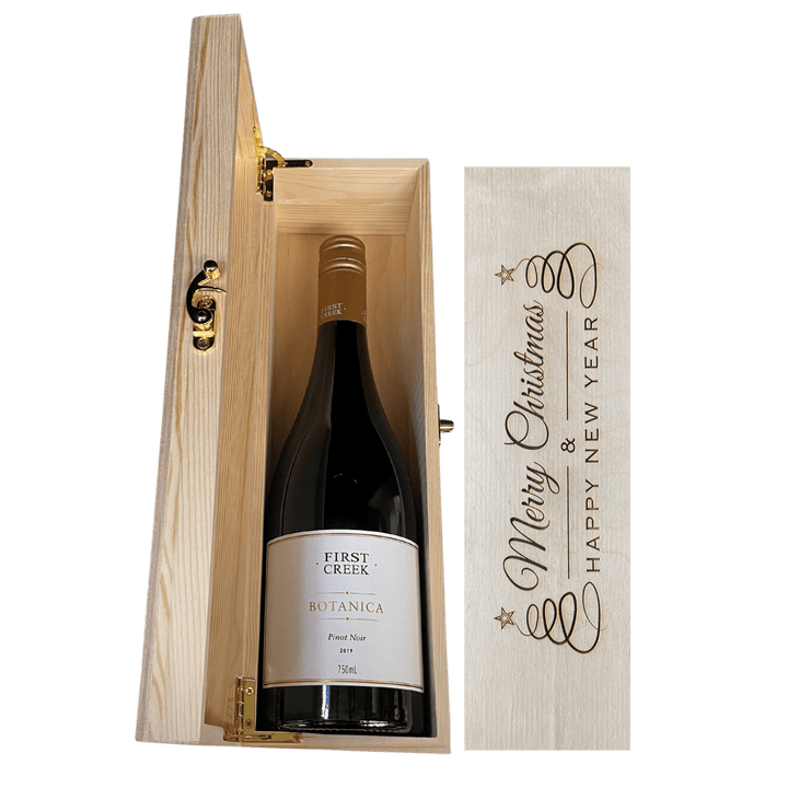 Christmas Edition Wine Box + First Creek Botanica Pinot Noir