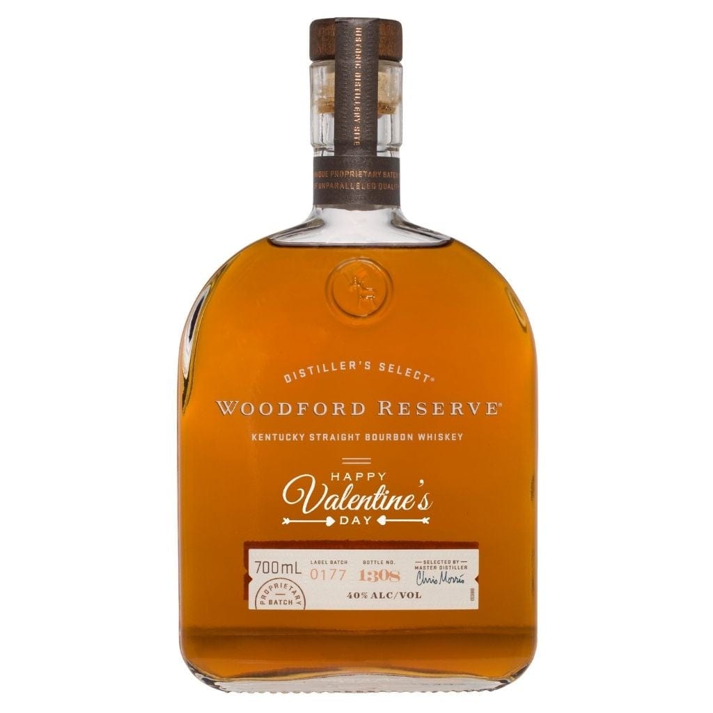 Valentine's Day Woodford Reserve Bourbon 40% 700ml Gift Boxed