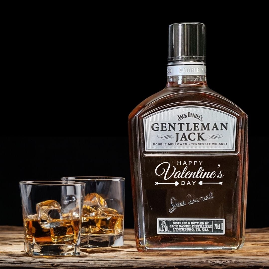 Valentine's Day Gentleman Jack 700ml 40% ABV