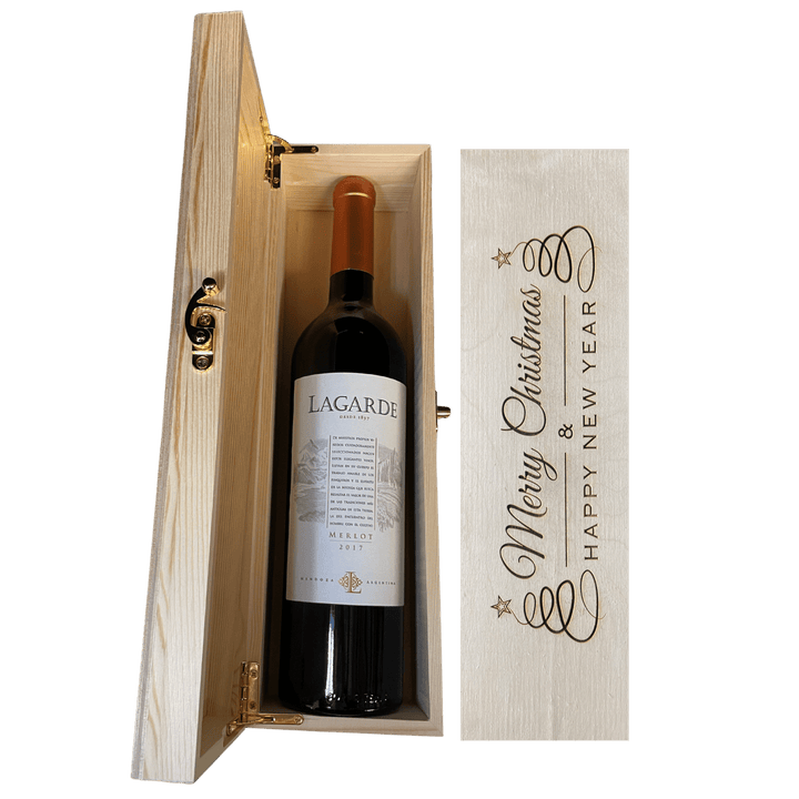 Christmas Edition Wine Box + Lagarde 2017 750ml 12.6% ABV