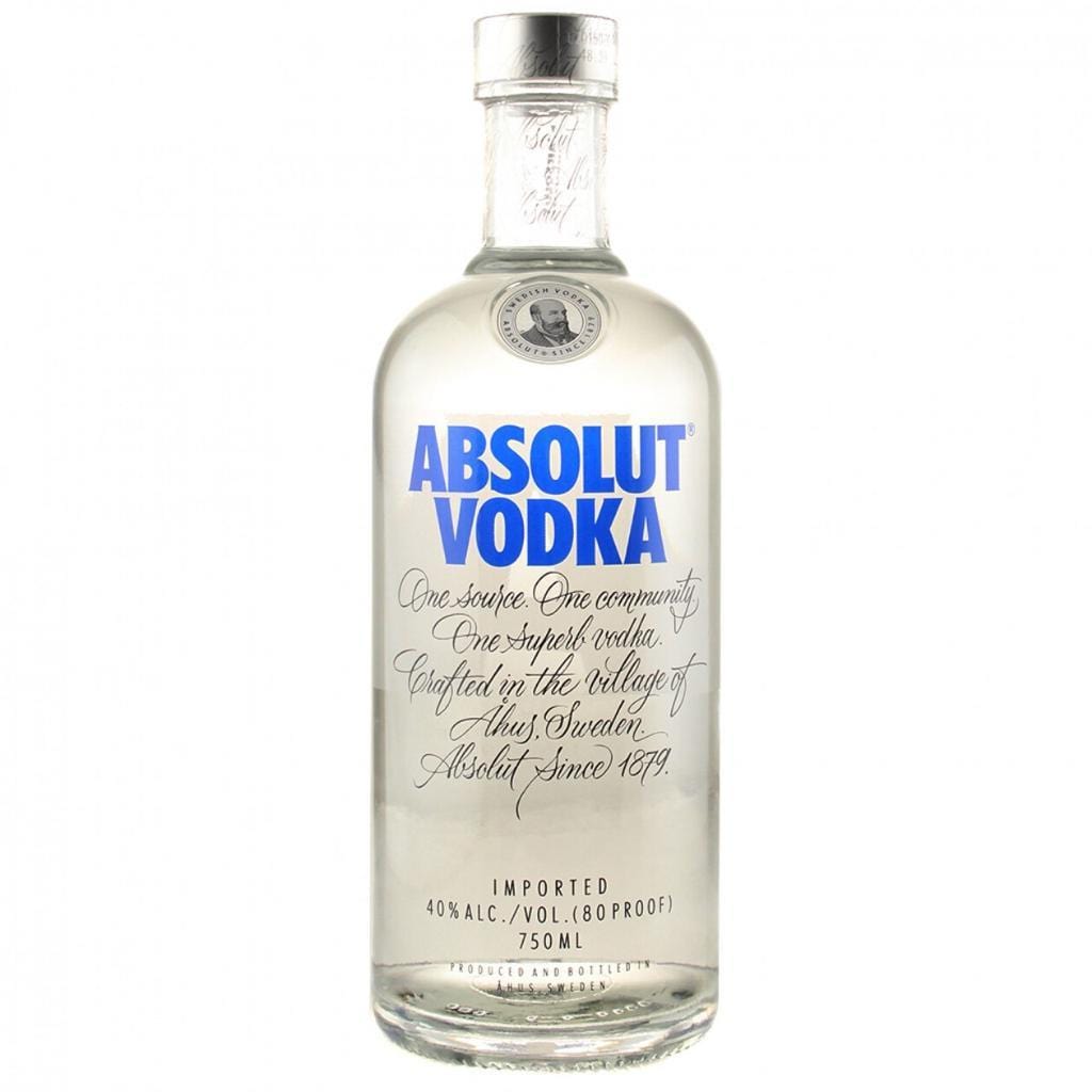 Absolut Plain Vodka 40% 700ML