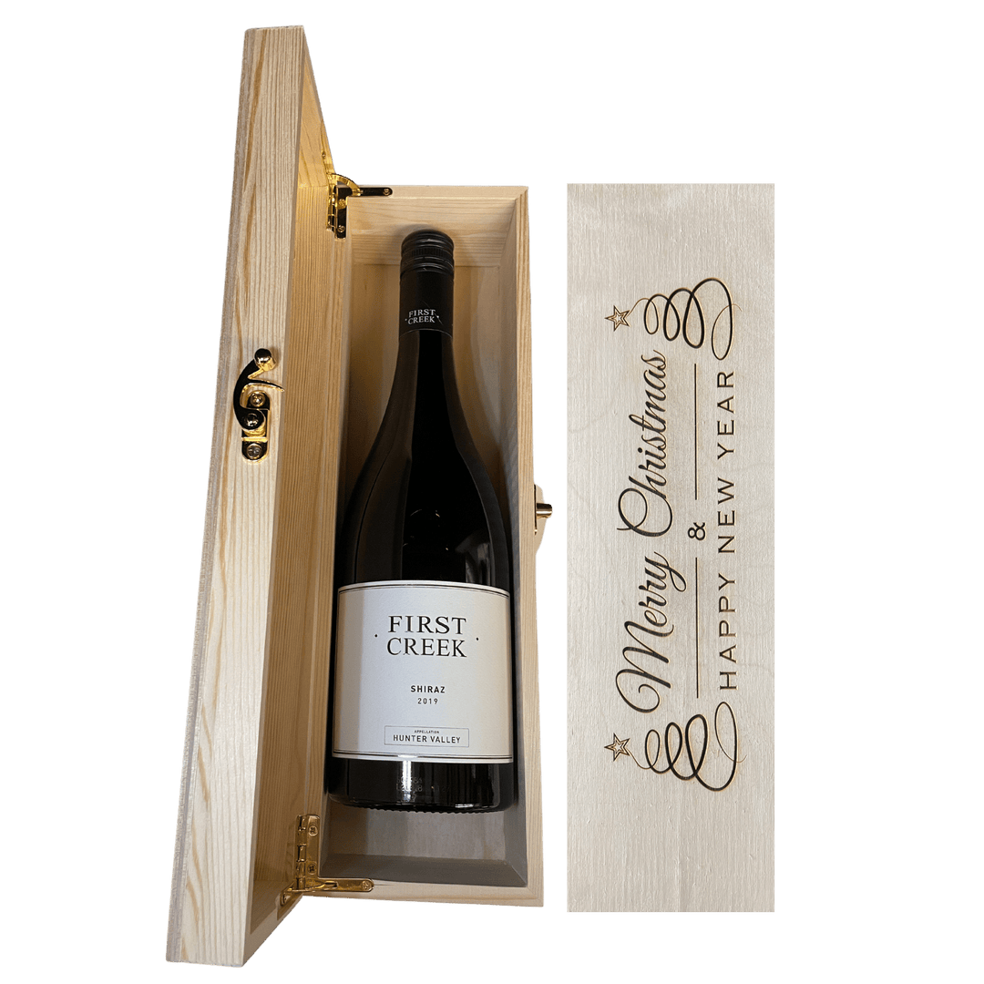 Christmas Edition Wine Box + First Creek Regions Hunter Valley Shiraz