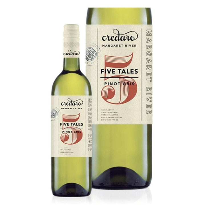 Credaro Five Tales Pinot Gris 2024 12Pack 13.5% 750ML
