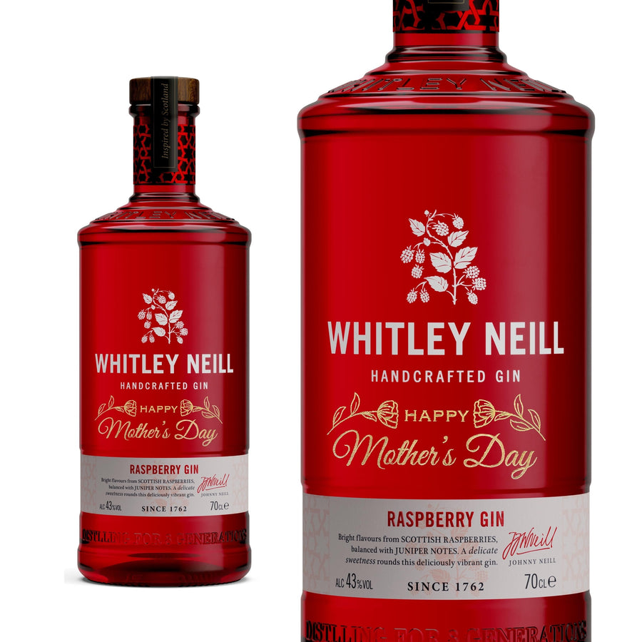 Mother's Day Whitley Neill Raspberry Gin 43% 700ml