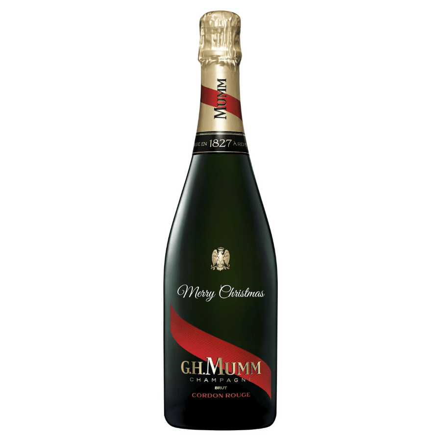 Personalised Mumm Cordon Rouge Brut NV 750ml.