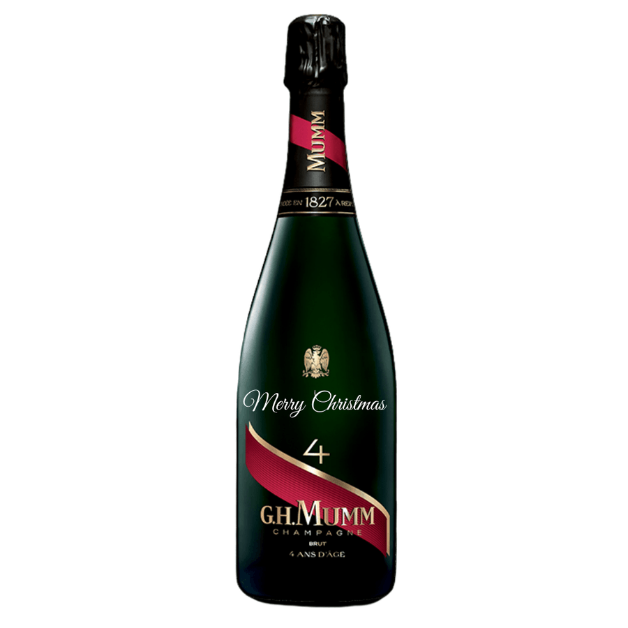 Personalised Mumm 4 ans Champagne: