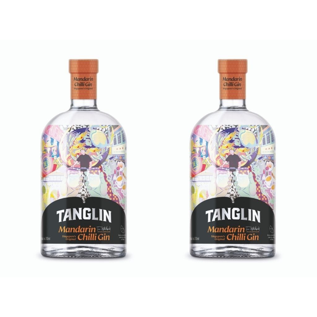 Tanglin Mandarin Chilli Gin 42% 700 ml - Twin Pack