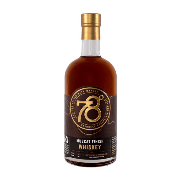 78 DEGREES MUSCAT FINISH AUSTRALIAN WHISKY 44% 700ML