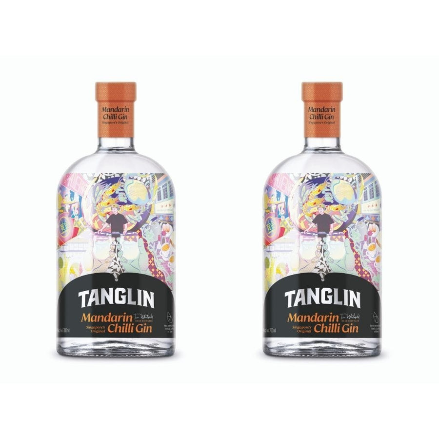 Tanglin Mandarin Chilli Gin 42% 700 ml - Twin Pack