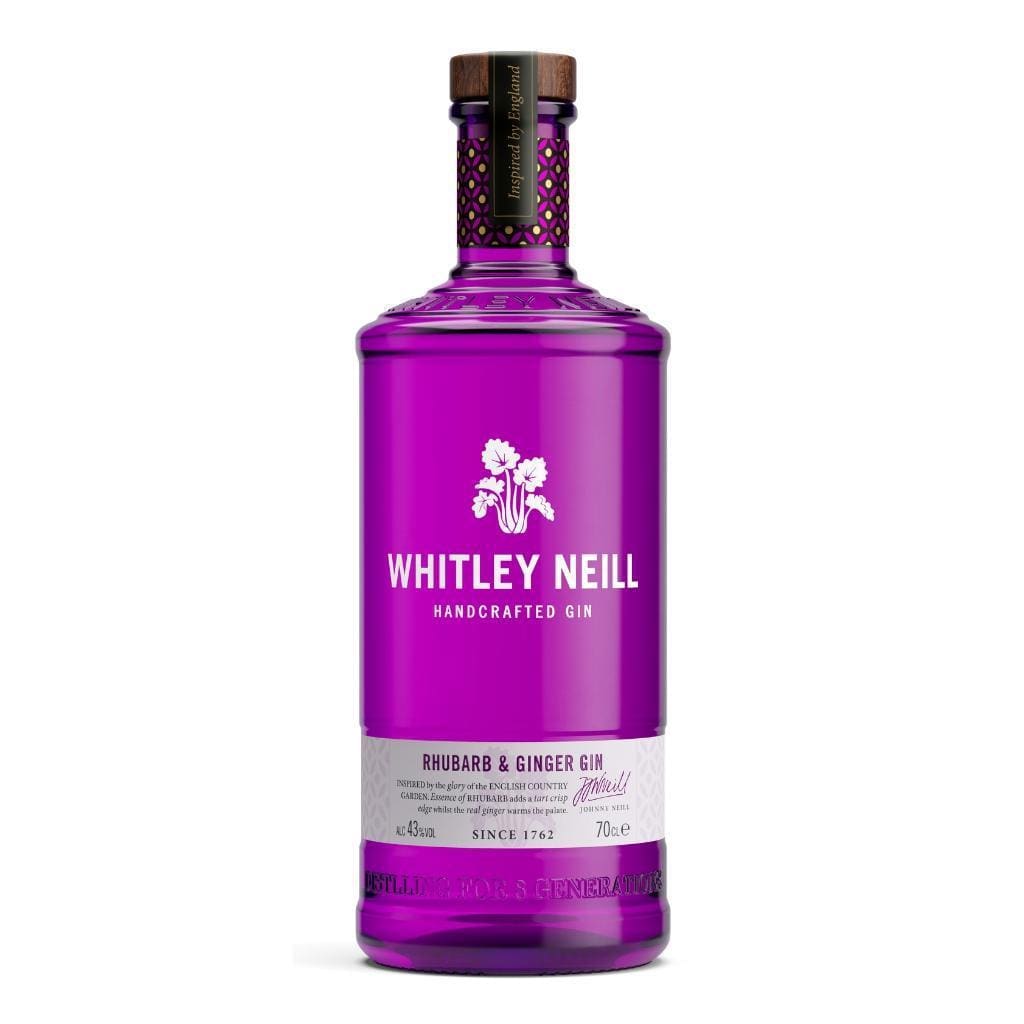 Valentine's Day Whitley Neill Ginger and Rhubarb Gin 43% 700ml