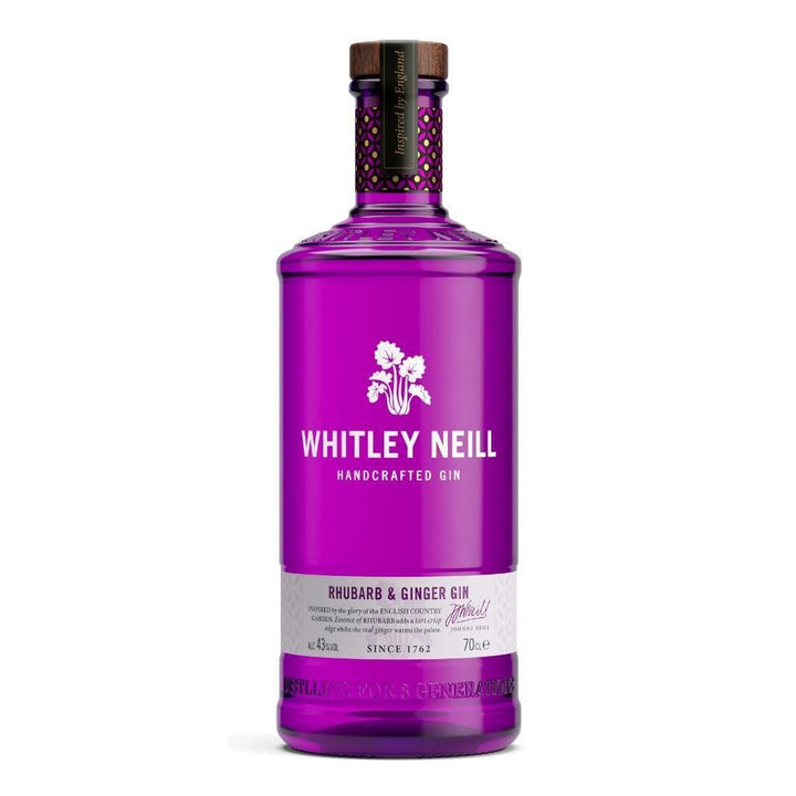 Valentine's Day Whitley Neill Ginger and Rhubarb Gin 43% 700ml