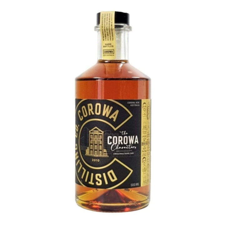 Personalised Corowa Characters Single Malt Wine Cask 46% 500ml