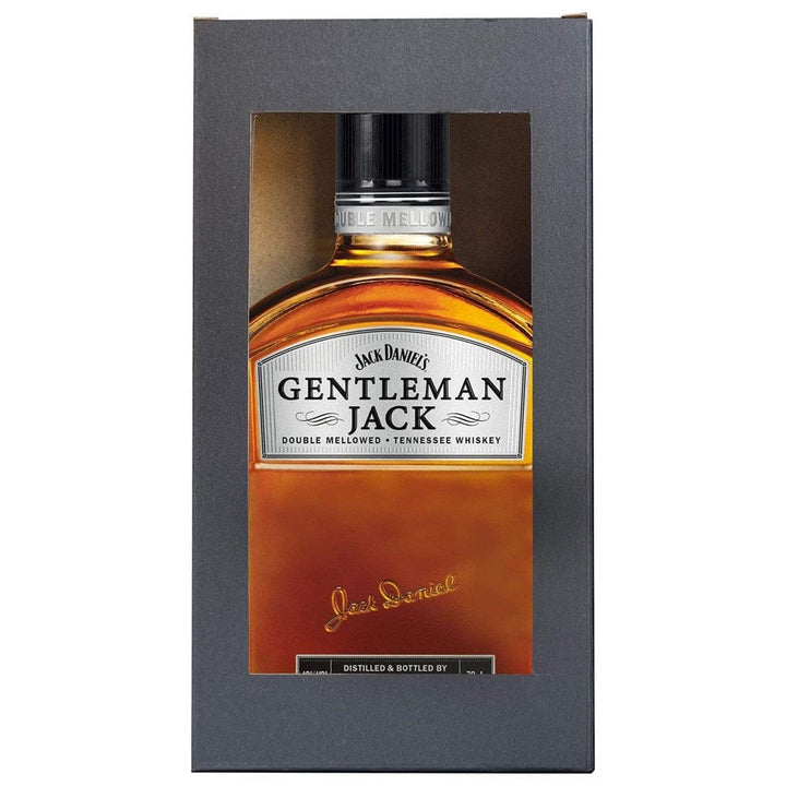 Personalised Gentleman Jack and Crystal WhiskyGlass Set Gift Box 700ml 40% ABV