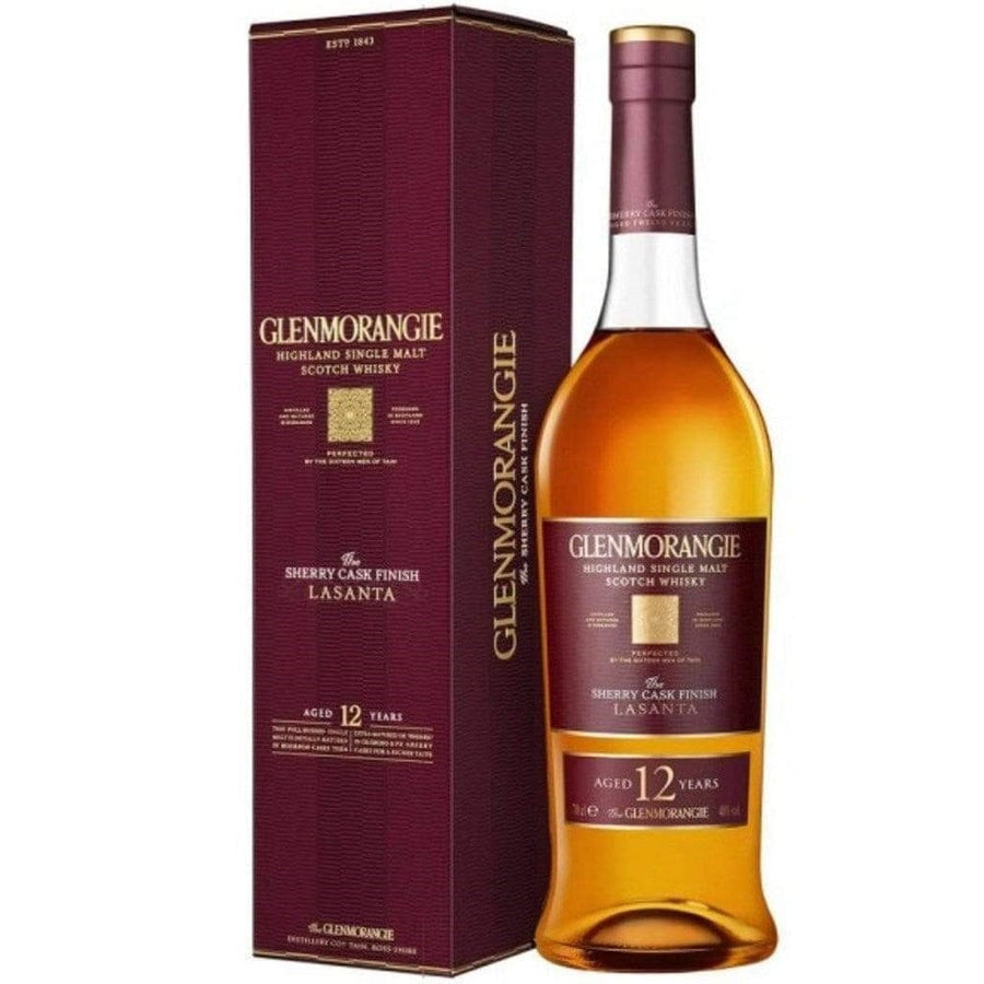 Personalised Glenmorangie The Lasanta 12 YO Single Malt Scotch Whiskey 43% 700ml
