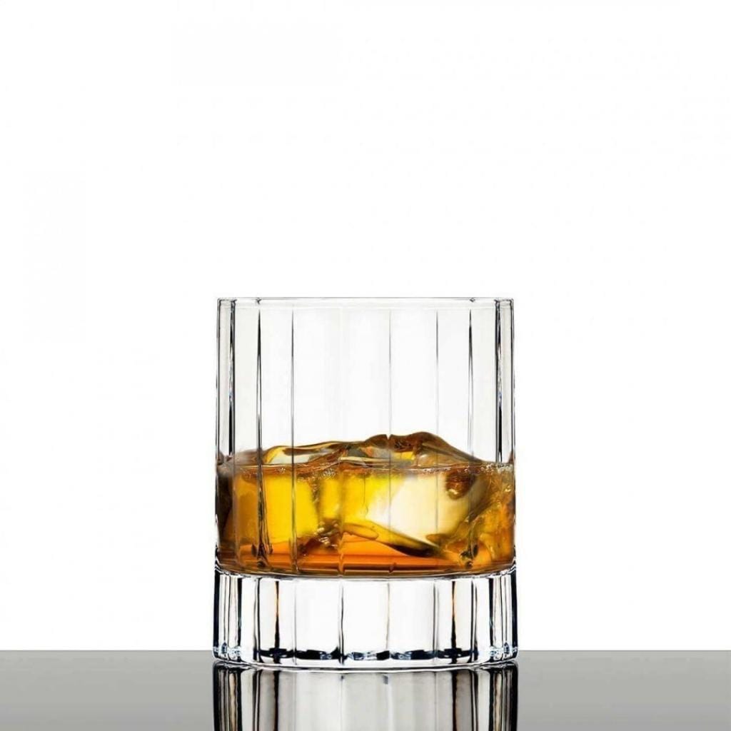 Luigi Bormioli Bach Double Old Fashioned Whisky Glass 335ml in a Presentation Box - 2 Pack