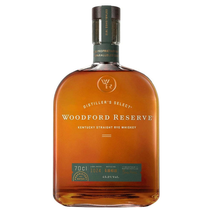 Personalised Woodford Reserve Straight Rye 45.2% 700ml