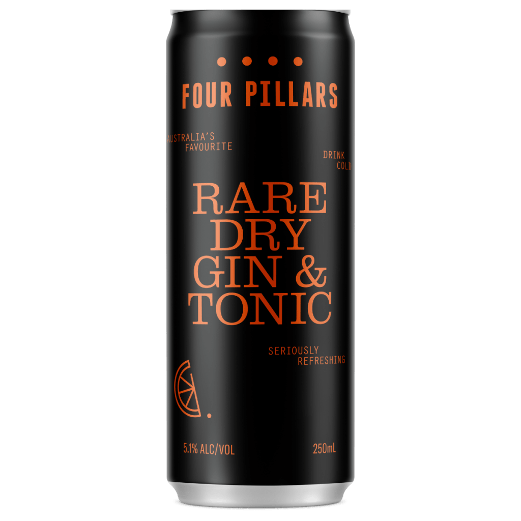 FOUR PILLARS RARE DRY GIN & TONIC 24pack 250ML