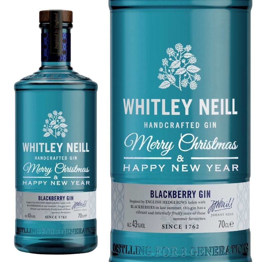 Christmas Edition Whitley Neill Blackberry Gin 43% 700ml