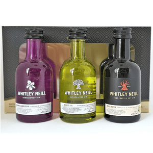 Whitley Neill Whtley Neill Original + Rhubarb & Ginger + Blood Orange Gins 700ml (Inc. Mini Gift Pack 3 x 50ml)