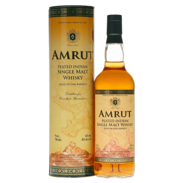 Amrut Peated Single Malt 46% 700ml