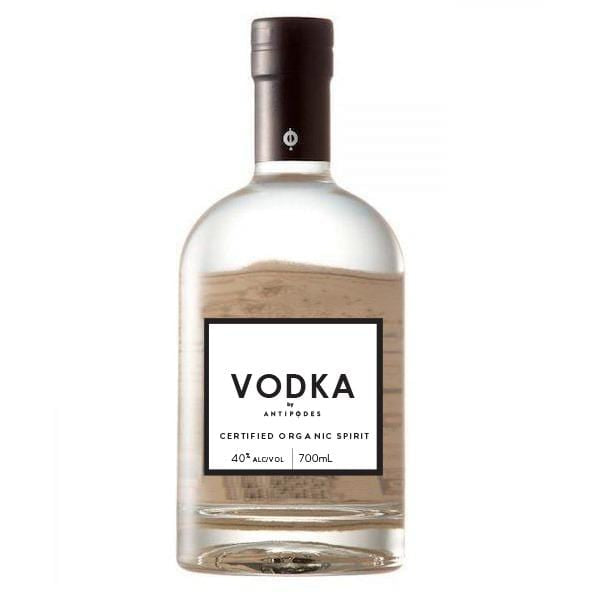 Personalised Antipodes Organic Vodka 40% 700ml