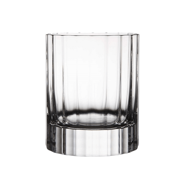 Luigi Bormioli Heavy Whisky Crystal Glasses (Bach 335 ml Double Old Fashioned) - 2 Pack