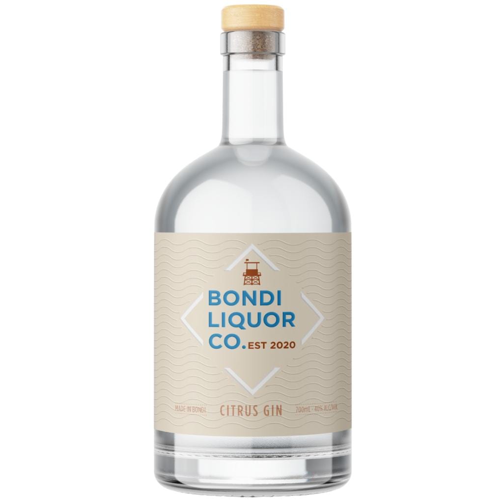 BONDI LIQUOR CO CITRUS GIN 40% 700ML