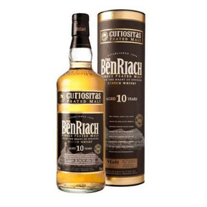 BenRiach 10 Yr Old Curiositas Peated Single Malt Scotch Whisky