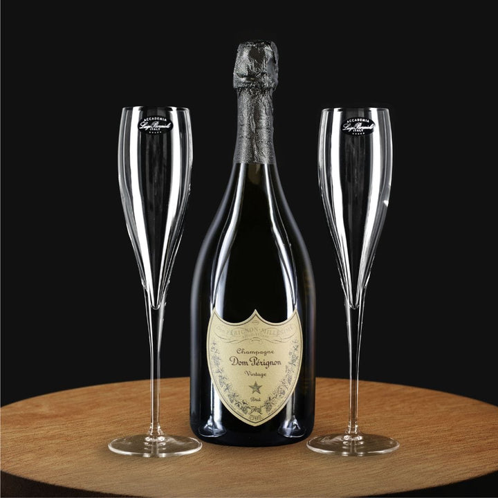 Dom Perignon Gift Hamper - Includes 2 Pack Champagne Flutes