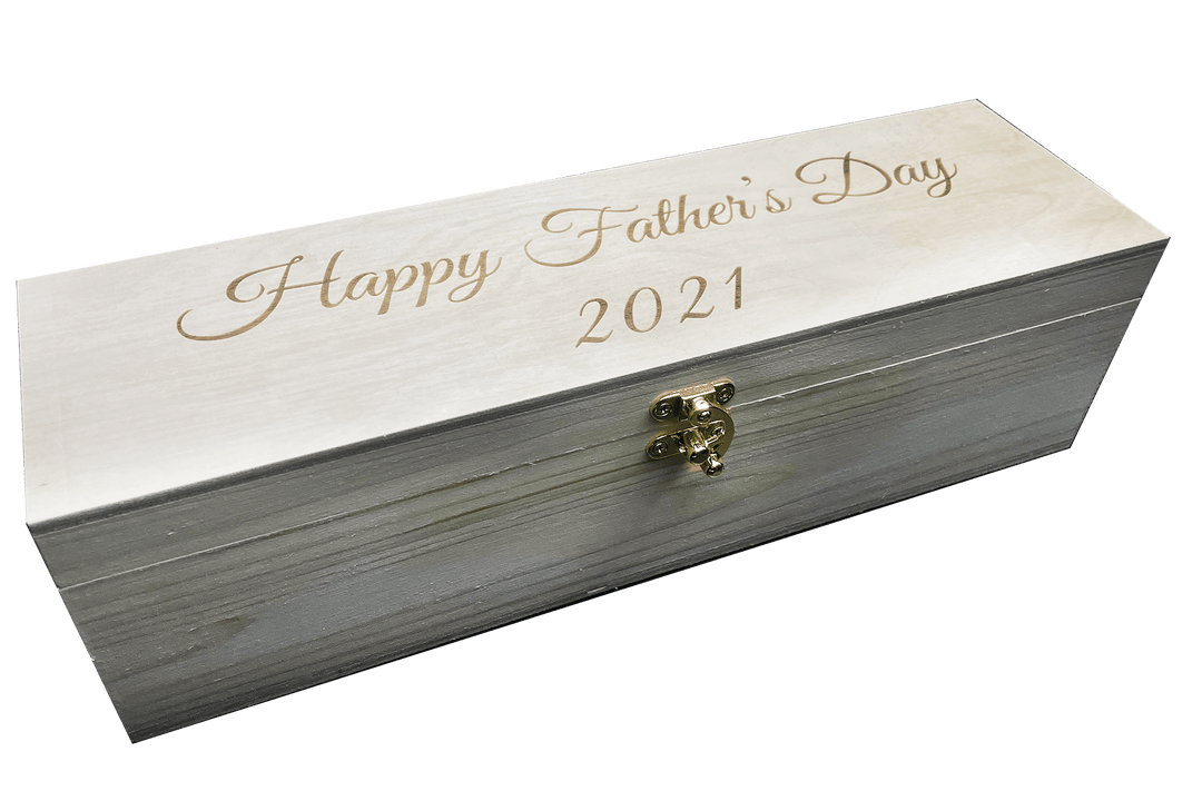 Father's Day Limited Edition Personalised Wine Box