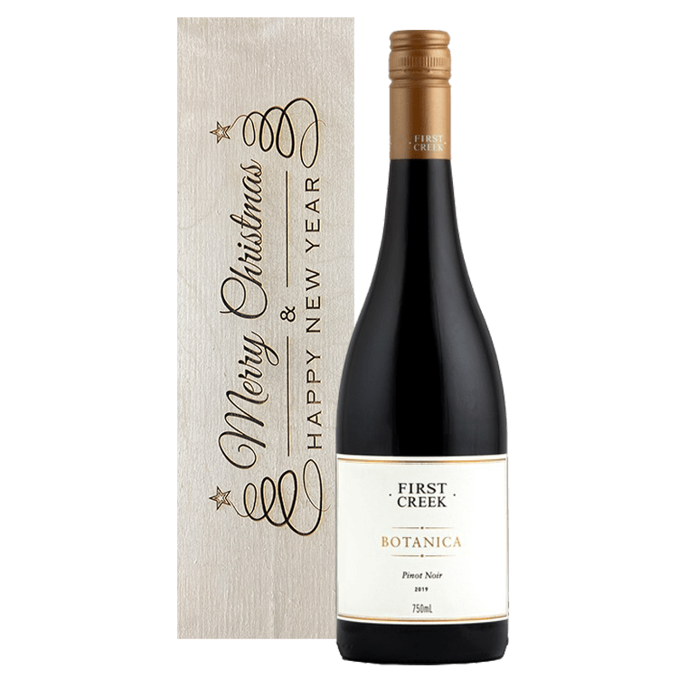 Christmas Edition Wine Box + First Creek Botanica Pinot Noir