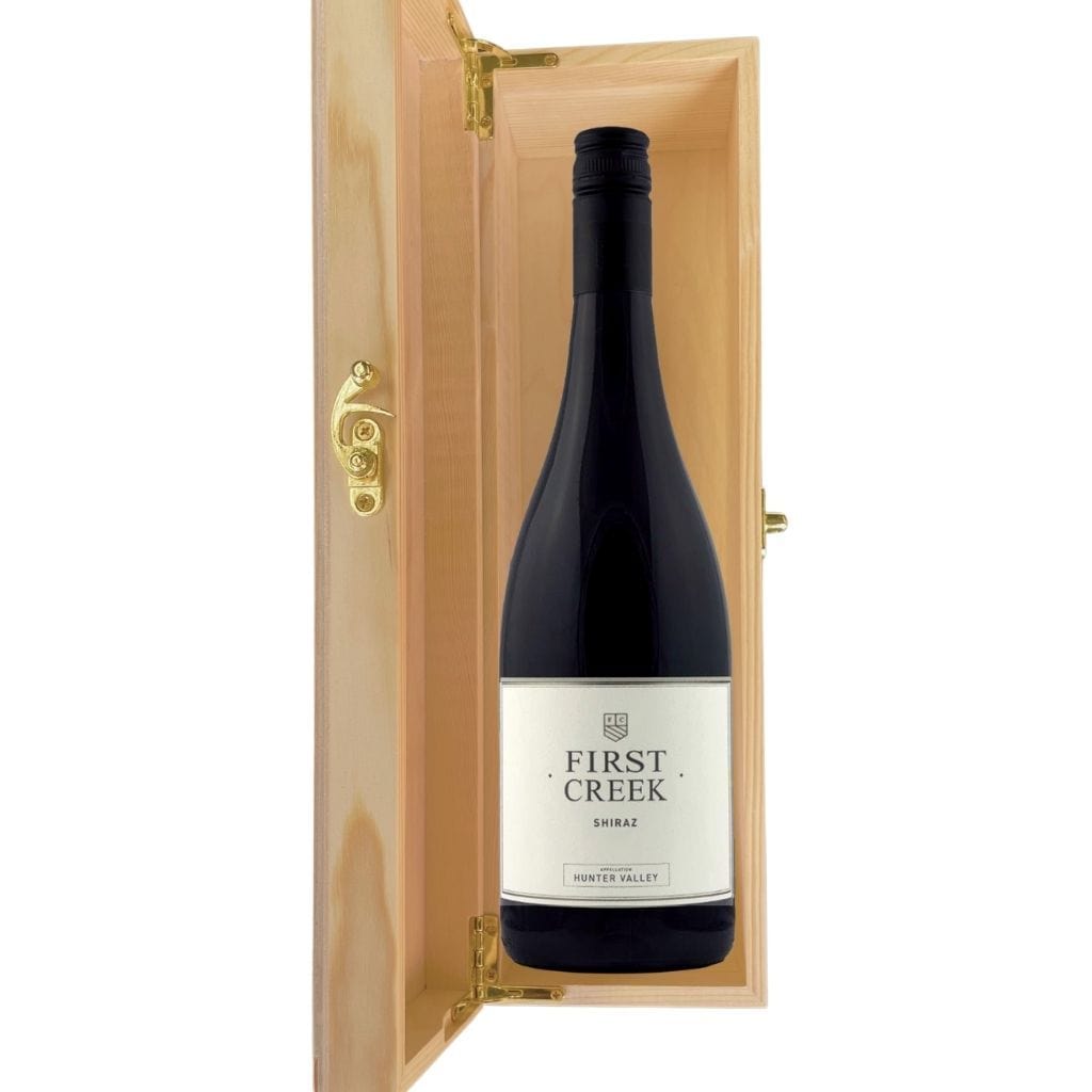 First Creek Hunter Valley Shiraz 13.5% 750ml Gift Boxed